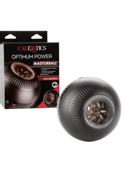 SE-0858-10-3: Двухсторонний мастурбатор Optimum Power Masturball с функцией ""ритмического сжатия""_1