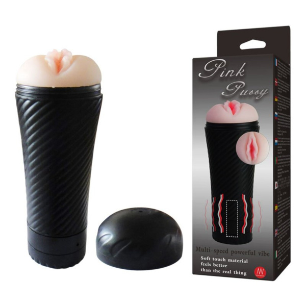 Вагина реалистик с многоуровневой вибрацией_1