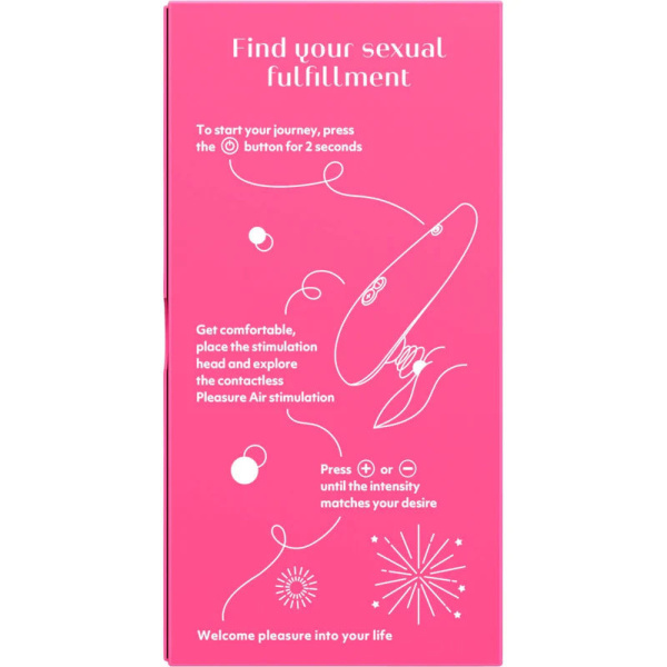 Бесконтактный клиторальный стимулятор Womanizer Muse Pink Rose розовый_3