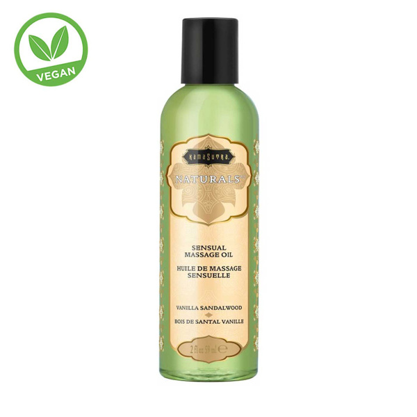 Массажное масло Naturals massage oil Vanilla sandelwood 59 мл_1