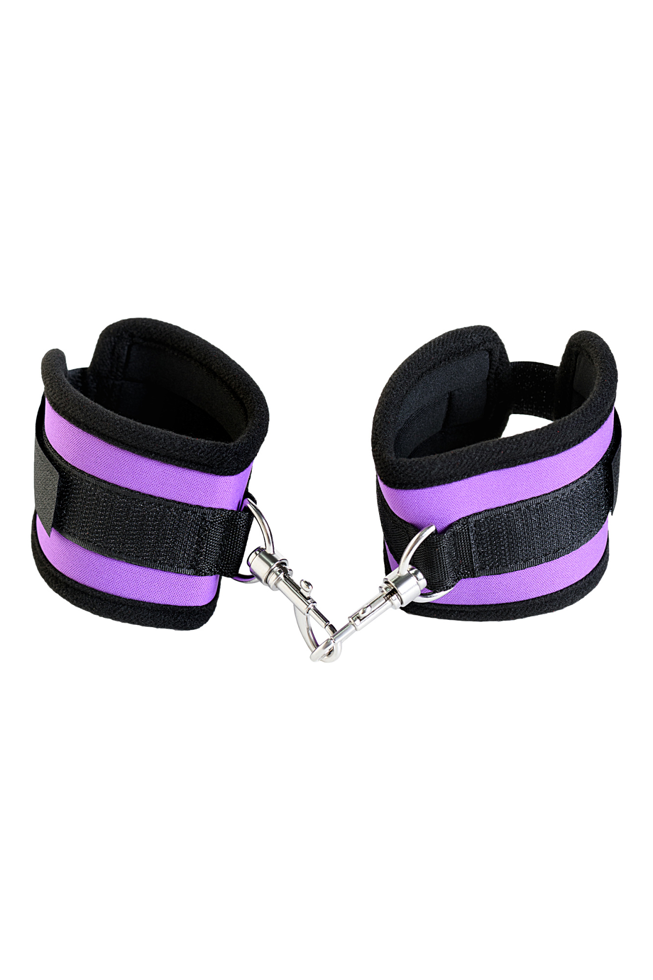 Наручники TOYFA Theatre из неопрена фиолетовые_3