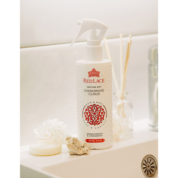 Парфюмированный мист с феромонами Red Lace Pheromone Cloud Ваниль & Белый мускус 250 мл_3