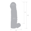 Насадка на пенис с вибрацией  5,25in Vibrating Penis Enhancing Sleeve Extension_5