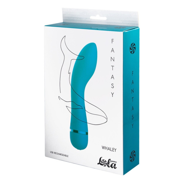 Перезаряжаемый вибратор Fantasy Whaley Blue_2
