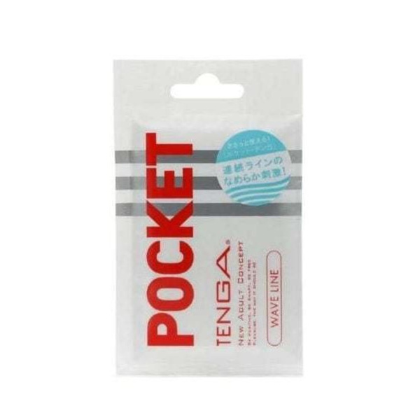 TENGA Pocket Мастурбатор Wave Line_1