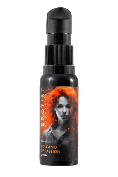 Гель с эффектом покалывания Erotist «VOLCANO OF PASSION» со вкусом вишни, 25 мл_3