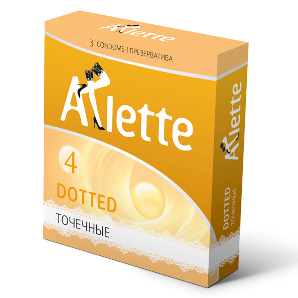 Презервативы ''Arlette'' №3, Dotted Точечные 3 шт._2