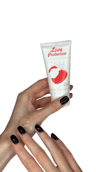 Лубрикант на Водной Основе Lola Games Love Protection Strawberry 50ml_1