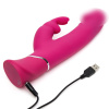 Happy Rabbit  Вибратор с клиторальным стимулятором g-spot розовый_2
