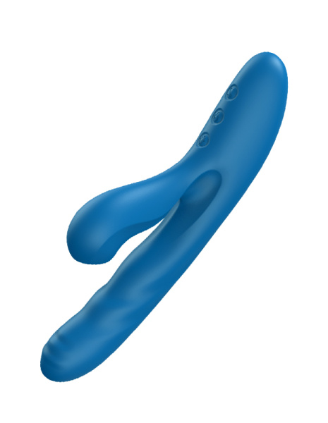 Вибратор с возвратно-поступательными движениями BeYourLover Otto с вакуумом и подогревом_1