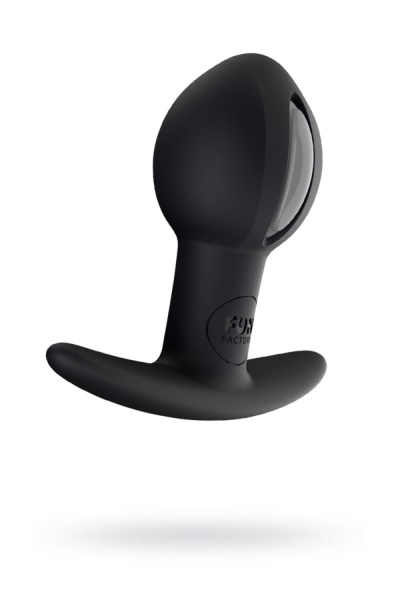 Анальный стимулятор Fun Factory B BALLS, силикон, черный, 7 см_4