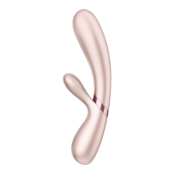 Вибромассажер Satisfyer Hot Lover с возможностью управления через приложение, жемчужный_2