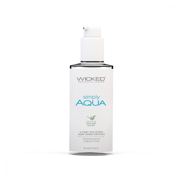 Легкий лубрикант на водной основе Wicked Simply AQUA, 70 мл_1