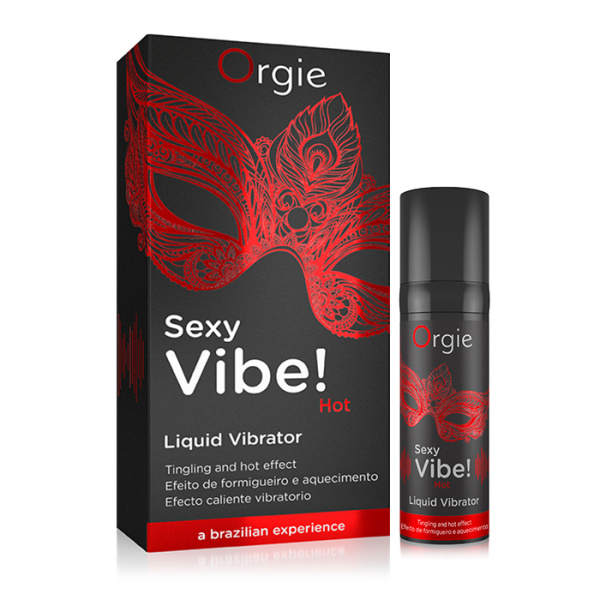 Гель Orgie Sexy Vibe Hot с разогревающим и вибрирующим эффектом, 15 мл_5