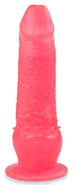 Фаллоимитатор на присоске розовый 210900ru_3