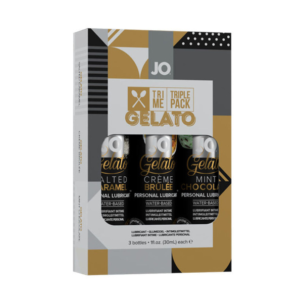 Подарочный набор вкусовых лубрикантов / Tri-Me Triple Pack - Gelato_1