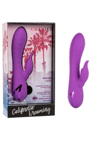 Вибромассажер кролик Valley Vamp с уникальным ритмичным стимулятором_1