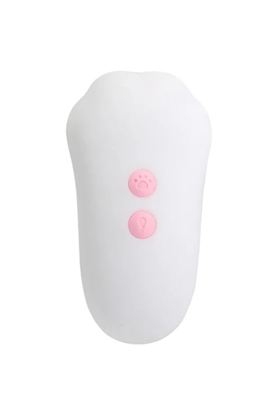 Вибратор с вакуумной стимуляцией OTOUCH Cici Kitty Plus, силикон, белый, 10,3 см_4