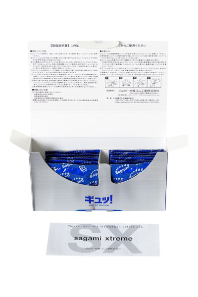 Презервативы Sagami 6 FIT-V стимулирующие без накопителя 12 шт._6