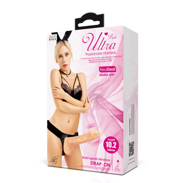 Страпон с вибрацией Baile Ultra BW-022083ZR_2