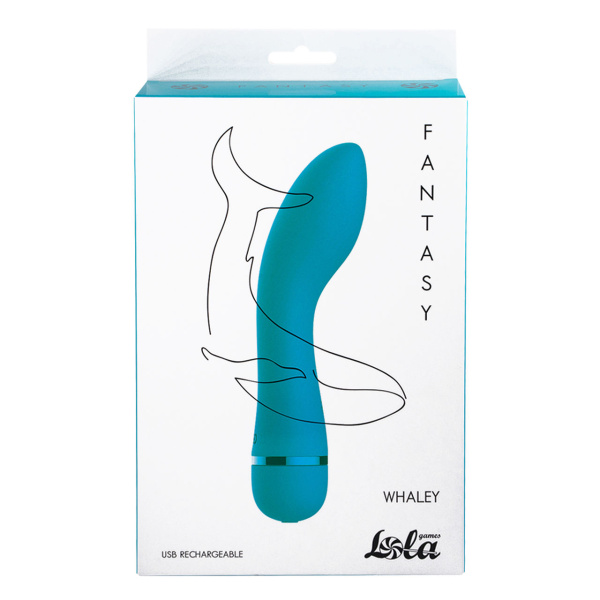 Перезаряжаемый вибратор Fantasy Whaley Blue_3