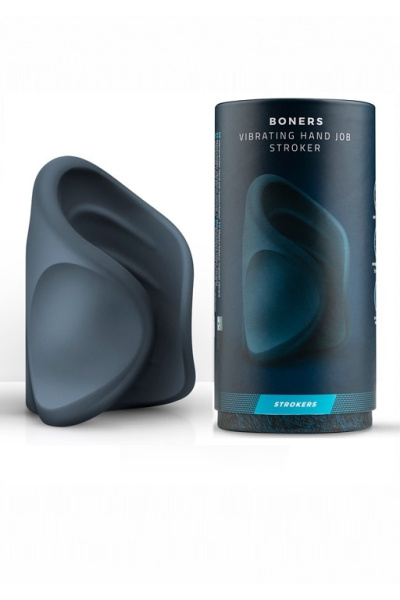 Мастурбатор Vibrating Handjob Stroker серый_1