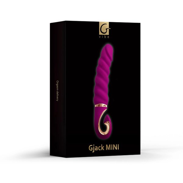 Gvibe Gjack Mini - Анатомический витой вибратор, 19х3.5 см_4