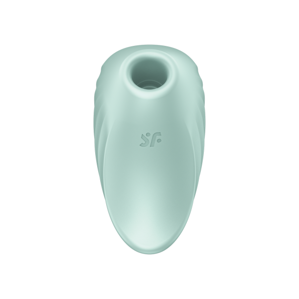 Вакуумно-волновой стимулятор с вибрацией Satisfyer Pearl Diver, мятный_5