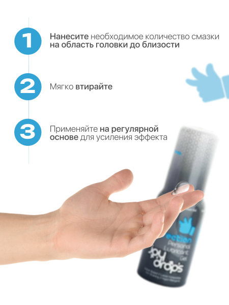 Смазка возбуждающая для мужчин Joydrops Erection, 50 мл_2