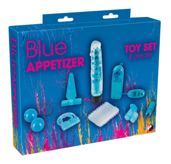 Набор стимуляторов голубой 8 штук You2Toys Blue Appetizer_1