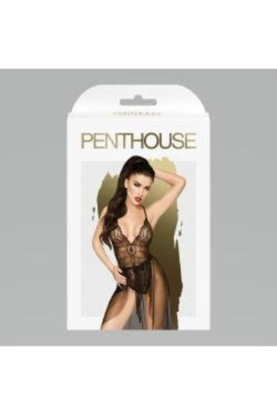 Полупрозрачное боди Penthouse в комплекте с нижней юбкой "Best foreplay" (M/L)._1