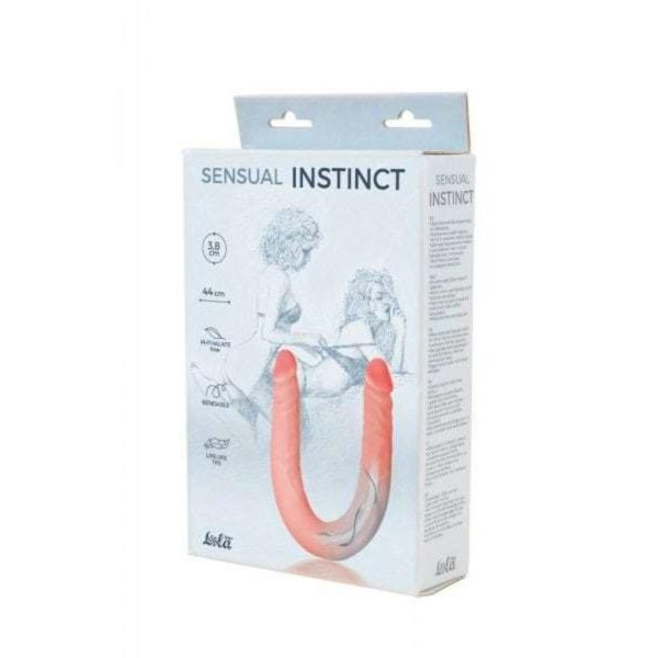 ГНУЩИЙСЯ ФАЛЛОИМИТАТОР SENSUAL INSTINCT диаметр 3,8 см_1