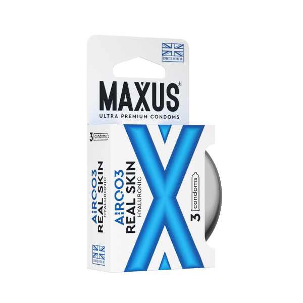 Презервативы MAXUS 003 №3 с железным кейсом, гладкие, экстратонкие, с гиалуроновой кислотой, 3 шт_2
