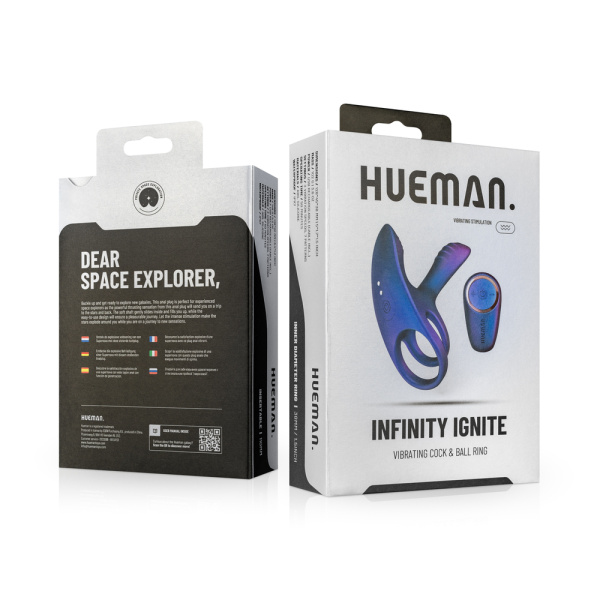 Эрекционное виброкольцо с клиторальной подушечкой Infinity Ignite_2