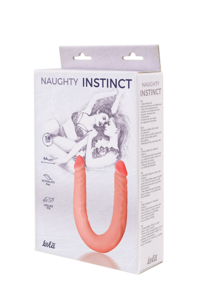 Двусторонний фаллоимитатор Naughty Instinct_1