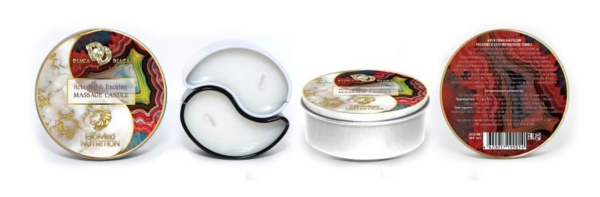 Массажная свеча Relaxing & Exciting Massage Candle Фруктовая фантазия 2 шт. по 15 мл_1