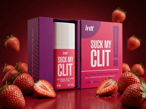 Гель для клитора Intt Suck My Clit Wild Strawberry_4