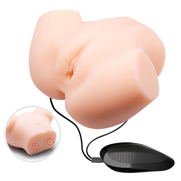 Мастурбатор мини-полуторс Veronica, с двумя вибропулями_6