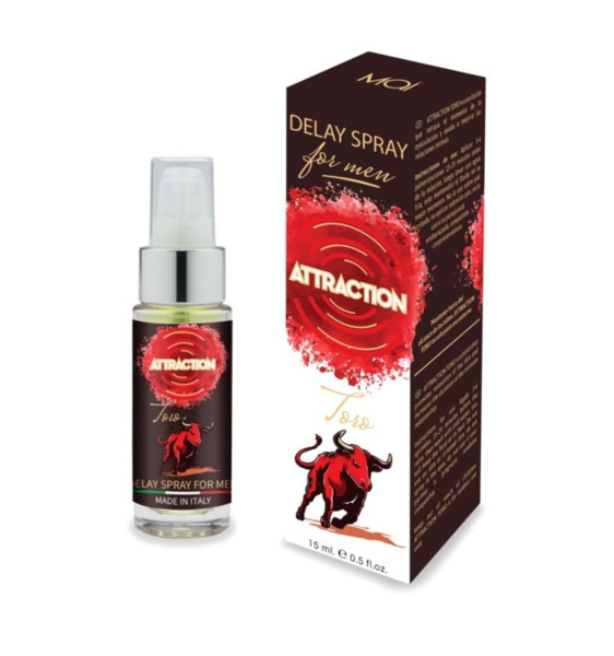 Пролонгирующий спрей для мужчин RETARDING SPRAY ATTRACTION TORO 15мл_1