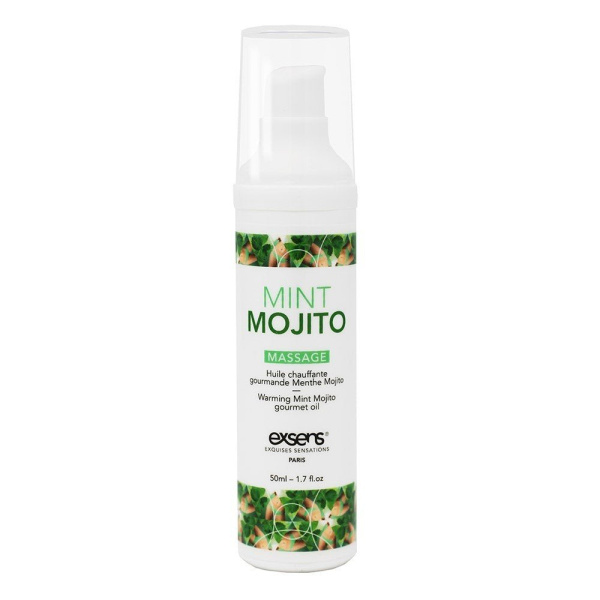 Разогревающие массажное масло Gourmet MINT MOJITO (Мохито)_2