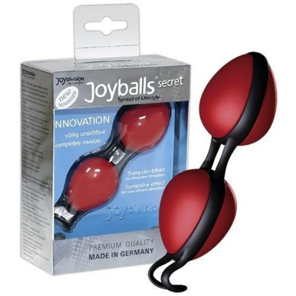 Joyballs secret, Schwarz-Schwarz вагинальные шарики красные_1