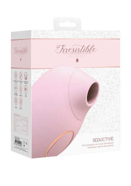 Эргономичный женский массажер Irresistible Seductive, розовый_2