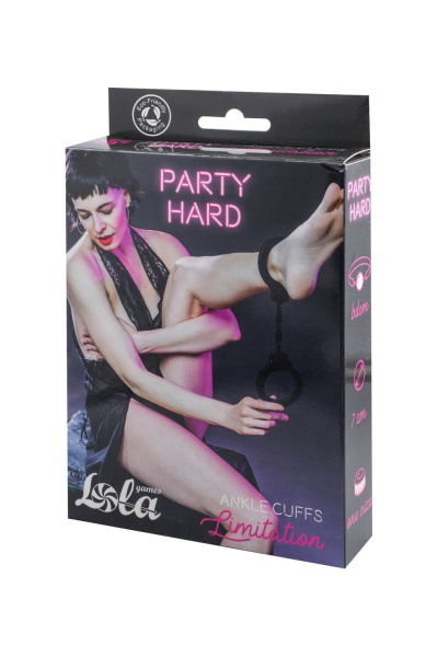 Силиконовые поножи Party Hard Limitation Black_3