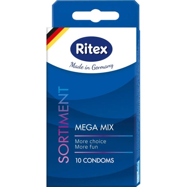 Презервативы Ritex SORTIMENT №10, ассорти, латекс, 18 см_1