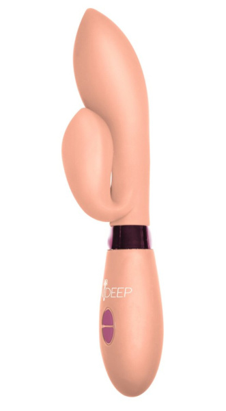 Вибратор Indeep Gina Beige_3