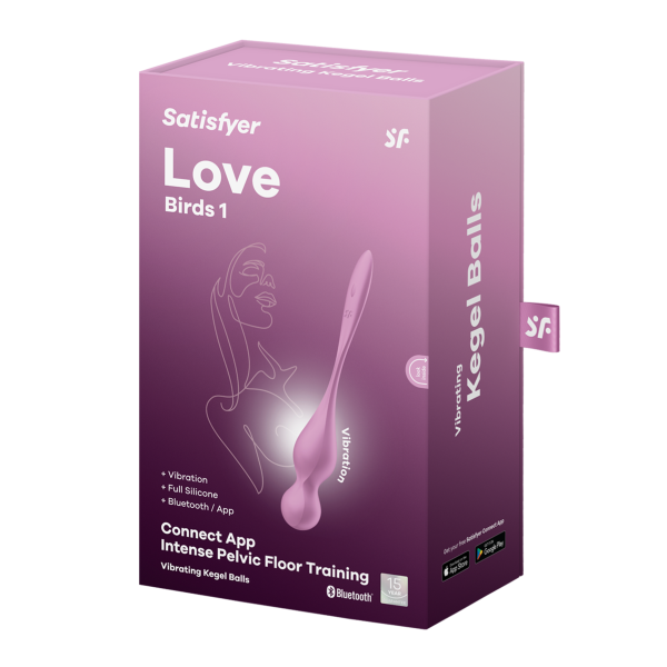 Вагинальные шарики Satisfyer Love Birds 1, розовый_2