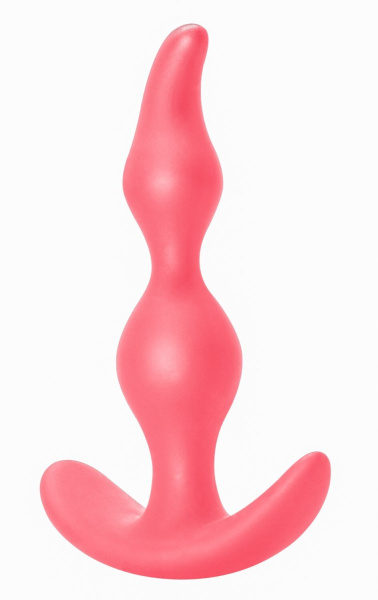 Анальная пробка Bent Anal Plug Pink_2