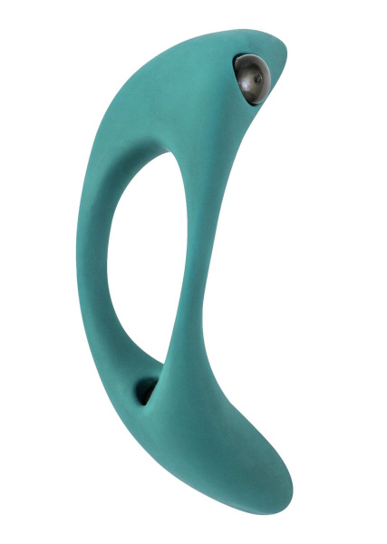 Эрекционное виброкольцо Pure Passion Lunar Green_3