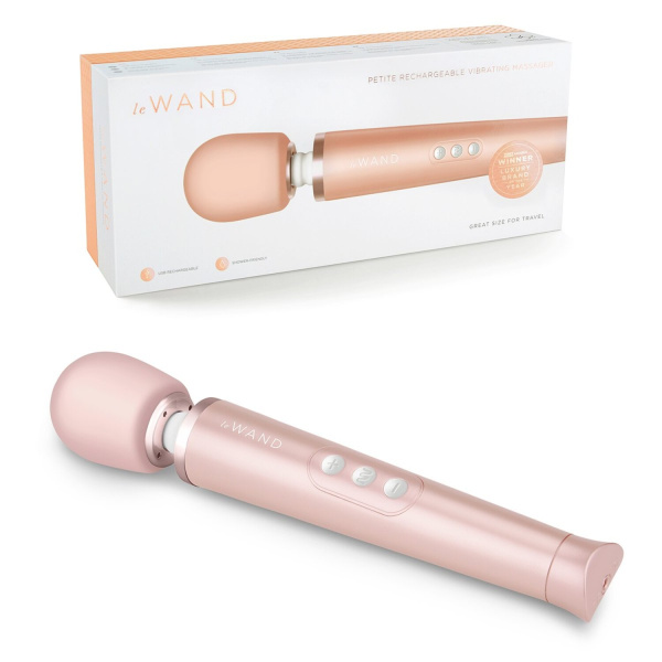 Мини-ванд Le Wand  розовое золото c 6 режимами_5