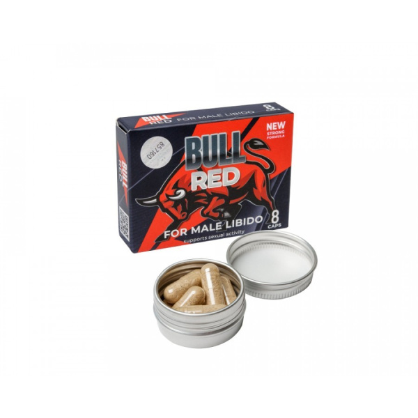 Концентрат пищевой для мужчин BULL RED (8 капсул), арт. 4724_3